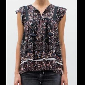 Ulla Johnson Paisley Blouse